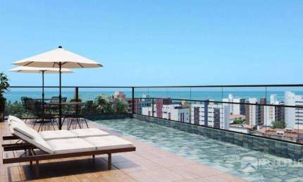 Apartamento com 2 dormitórios à venda, 59 m² por R$ 580.609,68 - Portal Do Poço - Cabedelo/PB