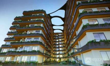 Apartamento com 1 dormitório à venda, 24 m² por R$ 235.000,00 - Ponta de Campina - Cabedelo/PB