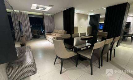 Apartamento com 2 suítes, vendido COM TUDO (Porteira fechada) à venda, 107 m² por R$ 840.000 - Centro - Campina Grande/PB