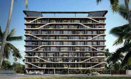 Flat com 1 dormitório à venda, 20 m² por R$ 240.875 - Ponta de Campina - Cabedelo/PB