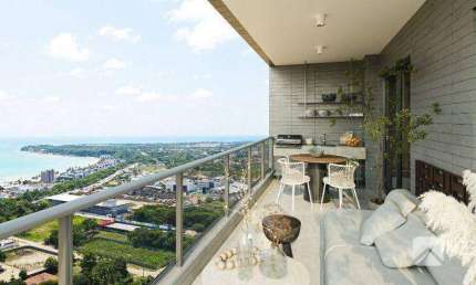 Apartamento com 3 dormitórios à venda, 97 m² por R$ 976.908 - Altiplano Cabo Branco - João Pessoa/PB