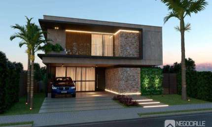 Casa com 5 dormitórios à venda, 320 m² por R$ 2.700.000 - Jardim Tavares - Campina Grande/PB - Sierra Eco Resort