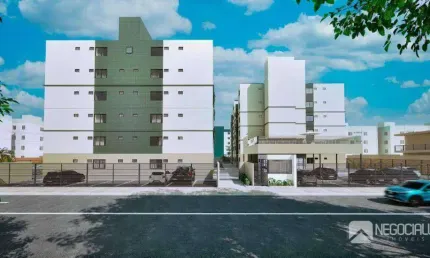 Apartamento com 2 dormitórios à venda, 51 m² por R$ 316.614,60 - Portal do Sol - João Pessoa/PB
