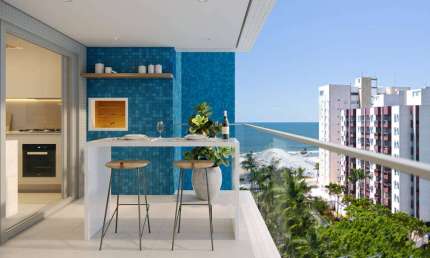 HOME CLUBE-MONTE LAZULI, COBERTURAS DUPLEX COM 3 VAGAS 1 QUADRA MAR
