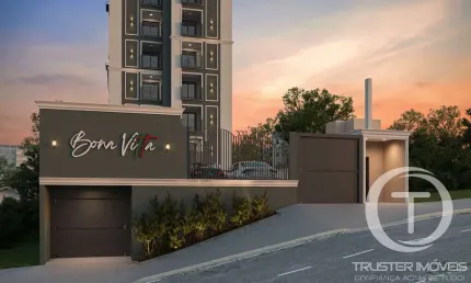 Apartamento 1 Suíte e 1 Quarto, Cancelli, financiado CEF: R$ 465.800,00