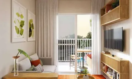 Apartamentos na planta no Floresta, 2 Quartos, Sacada, 1 Vaga: R$ 230.300