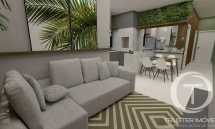 Apartamentos a venda no alto alegre, com 1 suíte e 1 quarto, 1 vaga