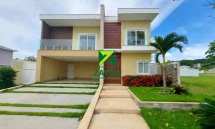 Residência de alto padrão à venda no bairro Operário em Rio das Ostras-RJ: 3 quartos, 3 suítes, 2 salas, 5 banheiros, 4 vagas de garagem, 318m².