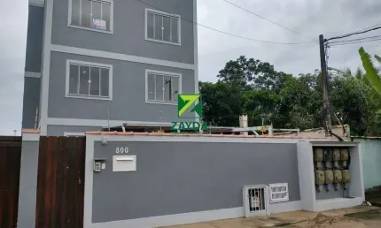 Apartamento à venda em Rio das Ostras-RJ, Enseada das Gaivotas: 2 quartos, 1 sala, 1 banheiro, garagem!