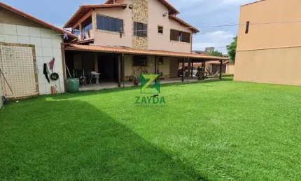 Casa à venda em Rio das Ostras-RJ, Cidade Praiana! 3 quartos, 1 suíte, 1 sala, 2 banheiros, 7 vagas, 520m².