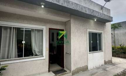 Casa linear com 02 quartos no bairro Peixe Dourado II, em Barra de São João