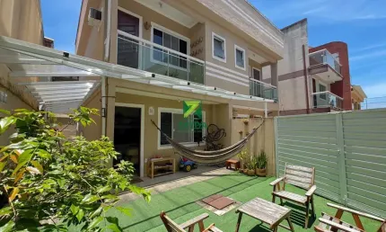 Casa à venda em Rio das Ostras-RJ, 2 quartos, 2 suítes, sala, 3 banheiros, vaga de garagem, 1,00 m² na Cidade Beira Mar.
