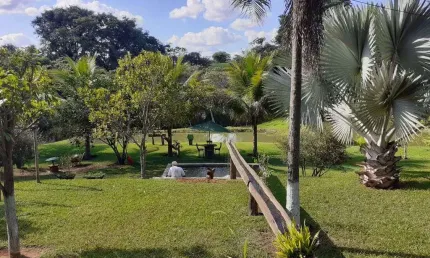 Chácara em bela vista de goiás, 4.300 metros, rica em água