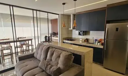 Apartamento 3 quartos mobiliado, em frente ao parque cascavel
