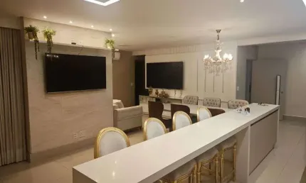 Apartamento de 125,00 m² à venda com 3 suítes plenas no setor oeste.