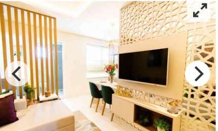 Apartamento em Taguatinga com 50m², 2Q c/ suíte, mobiliado e recém reformado