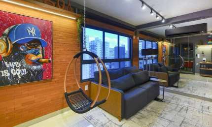 Flat com 1 quarto à venda na R. T-37, 3449 - St. Bueno, Goiânia - Go, 74230-025, 3449, Setor Bueno, Goiânia