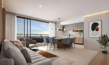 Apartamento à venda no VERSAT sendo 3 suítes de 106,00 m² no Setor Aeroporto