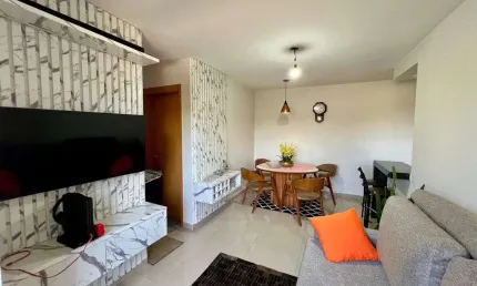 Apartamento mobiliado na região do setor novo mundo