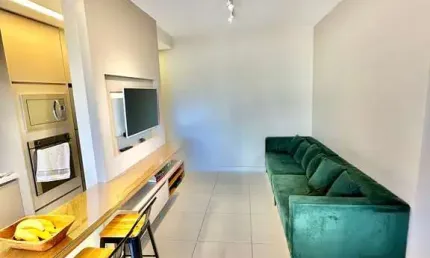 APARTAMENTO 2Q - MOBILIADO E DECORADO - 5min do Buriti Shopping