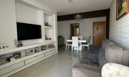 Apartamento mobiliado, 3 suites, 102 metros, jardim goias