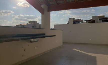 Excelente oportunidade! Cobertura à venda em Santo André-SP, Vila Camilópolis. 2 quartos, 1 suíte, 2 salas, 2 banheiros, 1 vaga, 100 m².