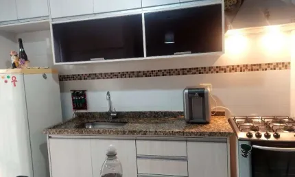 Imperdível oportunidade de investimento: Apartamento à venda em Santo André-SP, Jardim Santo Antônio, 2 quartos, 2 salas, 1 banheiro, 1 vaga, 50m².