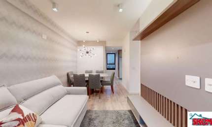Imperdível: Apartamento à venda em Santo André-SP, Vila Alpina, 2 quartos, 1 suíte, 2 salas, 2 banheiros, 1 vaga, 60m²!