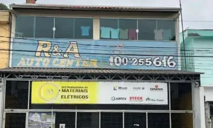 Excelente oportunidade! ponto comercial à venda em santo andré-sp, parque joão ramalho. 1 sala, 2 banheiros, 3 vagas, 160m², loja de material elétrico