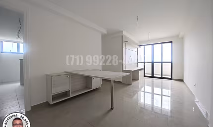 2 quartos com suíte novo, no porcelanato e armários em todos os cômodos no Cabula