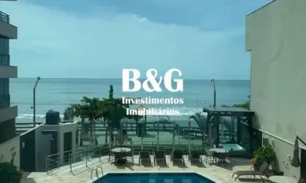 Apartamento 50m do mar, vista definitiva da praia, 04 suites