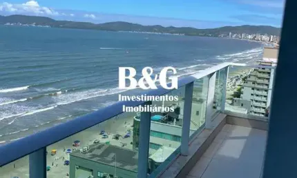 Duplex com incrível vista mar e frente avenida, finamente mobiliado.