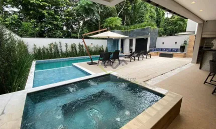 Casa com 6 dormitórios à venda, 380 m² por R$ 8.300.000,00 - Praia da Enseada - Bertioga/SP