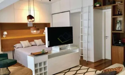Apartamento com 1 dormitório à venda, 50 m² por R$ 850.000,00 -  Alphaville - Santana de Parnaíba/SP