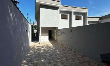 Sobrado com 3 dormitórios à venda, 80 m² por R$ 570.000 - Parque Residencial Scaffid II - Itaquaquecetuba/SP