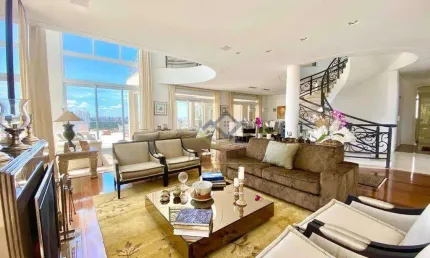 Casa com 5 dormitórios à venda, 1000 m² por R$ 10.500.000 - Tamboré 10 - Santana de Parnaíba/SP