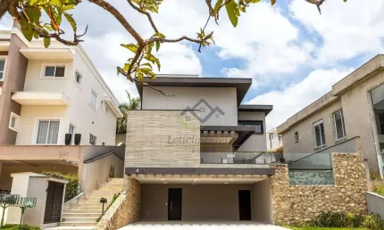Casa com 4 dormitórios à venda, 367 m² por R$ 4.500.000 - Residencial Burle Marx - Santana de Parnaíba/SP