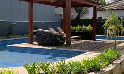 Casa com 4 dormitórios à venda, 680 m² por R$ 5.900.000 - Residencial Morada dos Lagos - Barueri/SP
