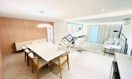 Apartamento com 3 dormitórios para alugar, 162 m² por R$ 16.000,00/mês - Alphaville - Barueri/SP