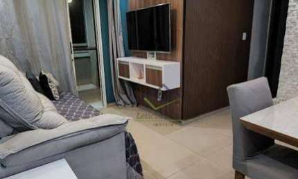 Apartamento com 2 quartos para alugar, 52 m² por R$ 2.726/mês - Caxangá - Suzano/SP
