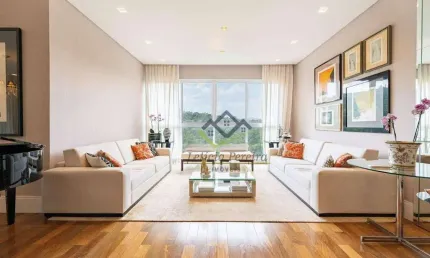 Apartamento com 3 dormitórios à venda, 367 m² por r$ 3.600.000 - alphaville - santana de parnaíba/sp