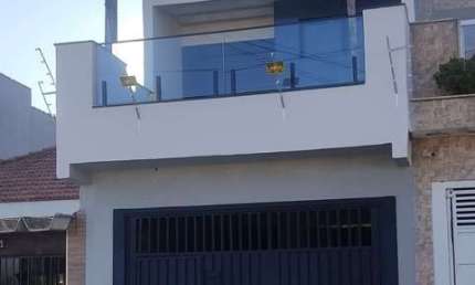 SOBRADO A VENDA, 03 QUARTOS, SUÍTE, TERRAÇO, QUINTAL, CHURRASQUEIRA, 01 VAGA, CANGAÍBA, SP