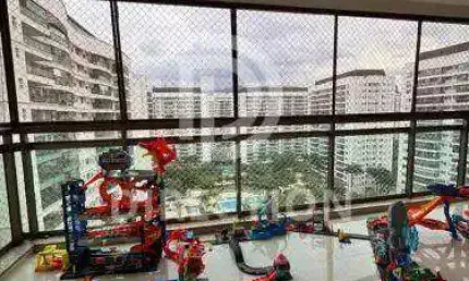 Apartamento com 3 quartos à venda na Avenida Vice-Presidente José Alencar, Barra da Tijuca, Rio de Janeiro, 96 m2 por R$ 998.000