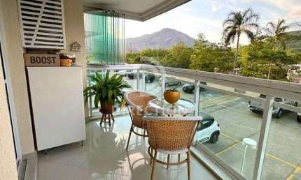 Apartamento com 2 quartos à venda na Avenida Salvador Allende, Recreio dos Bandeirantes, Rio de Janeiro, 67 m2 por R$ 550.000