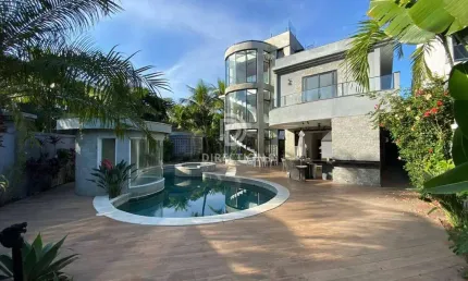 Casa em condomínio fechado com 6 quartos para alugar na Avenida David Nasser, Barra da Tijuca, Rio de Janeiro, 950 m2 por R$ 30.000