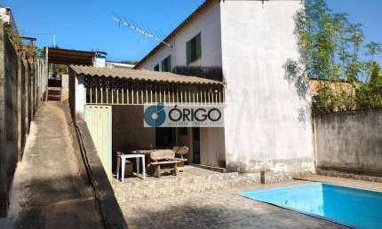 Juatuba - Casa em Lote de 500m2 - 7 Quartos - Gourmet - Piscina e Sauna