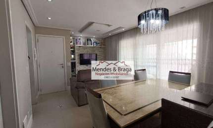 Apartamento com 3 dormitórios à venda, 86 m² por R$ 930.000,00 - Vila Augusta - Guarulhos/SP