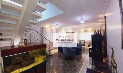 Sobrado com 3 dormitórios à venda, 205 m² por R$ 1.750.000,00 - Vila Augusta - Guarulhos/SP
