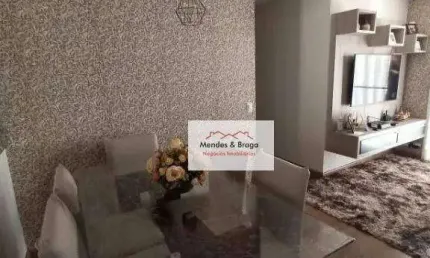 Apartamento com 3 dormitórios à venda, 64 m² por R$ 530.000,00 - Ponte Grande - Guarulhos/SP