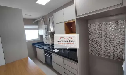 Apartamento com 3 dormitórios à venda, 75 m² por R$ 690.000,00 - Vila Augusta - Guarulhos/SP